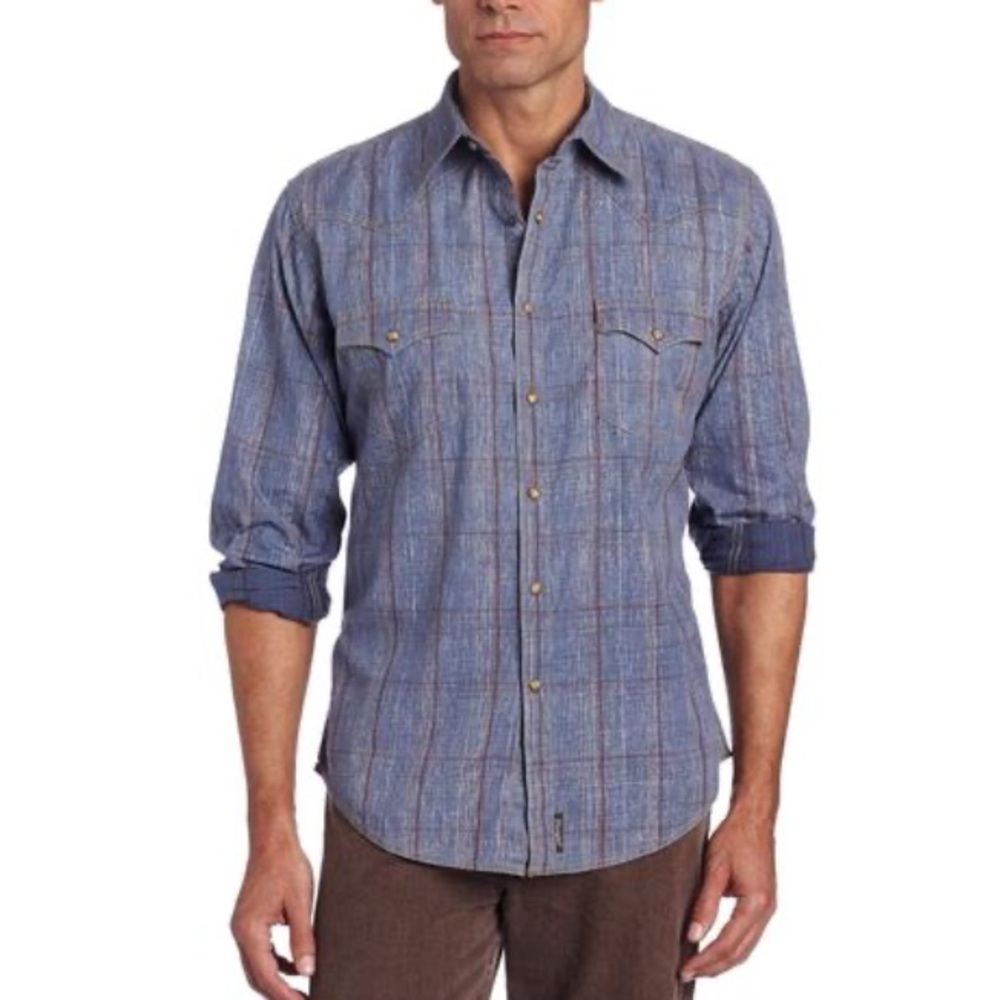 WRANGLER Retro Botton-Up Collared Shirt